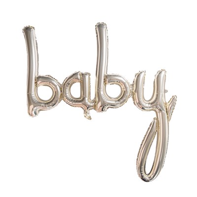 OEM BABY Shape Letter Helium Balloons Pull Up Banner Party