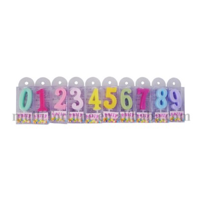 Number Shape Birthday Candle